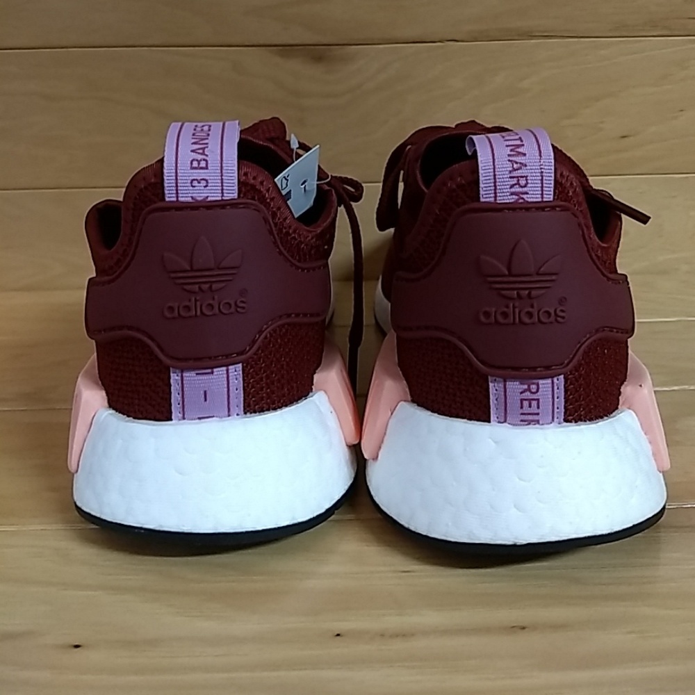 Adidas NMD R1 W Womens Shoe Burgundy B37646 - Picture 8 of 8